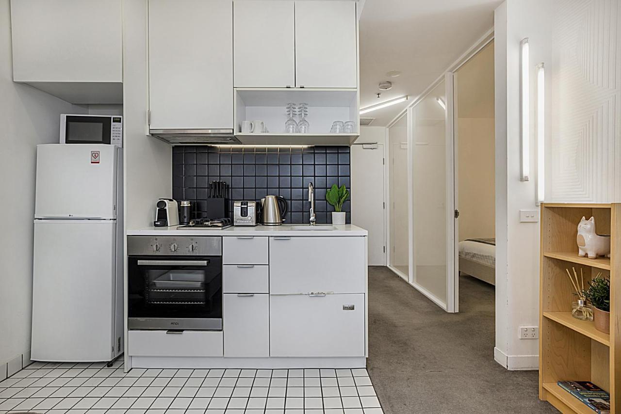 2-Bed Unit Metres From Cbd Malls, Dining & Sights Leilighet Melbourne Eksteriør bilde