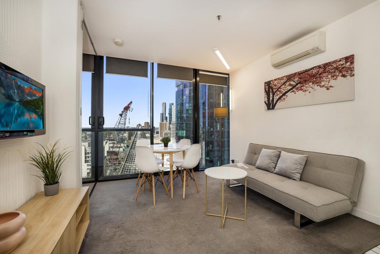 2-Bed Unit Metres From Cbd Malls, Dining & Sights Leilighet Melbourne Eksteriør bilde
